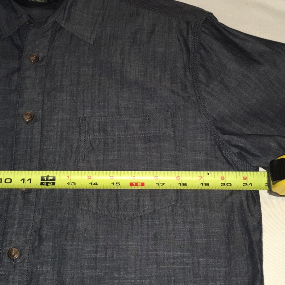 NWT Closed Chambray Stamford Shirt Dark Blue, L - Picture 10 of 13